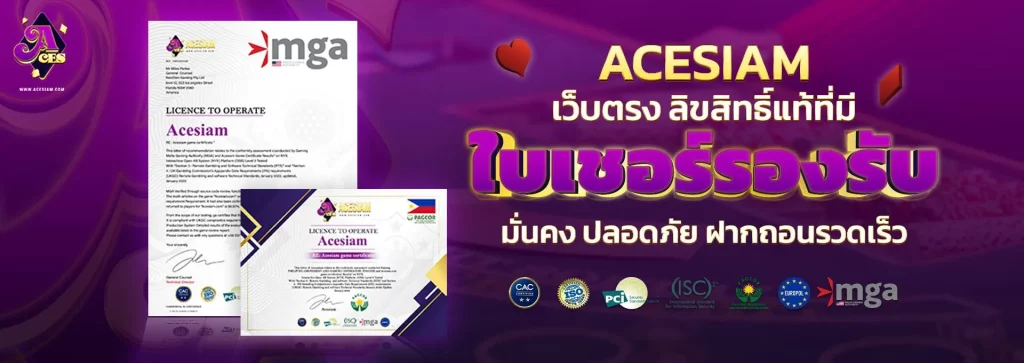 acesiam สล็อต ทางเข้าเล่น
